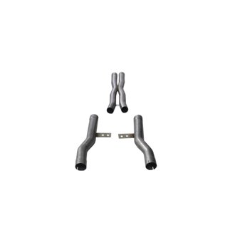 Corsa 2015-2023 Dodge Challenger 6.4L V8 2.75in Resonator Delete Kit