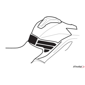 Specific Tank Protector Carbon Look
