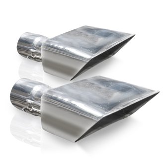 Hot Rod Box Exhaust Tips 2in Inlet