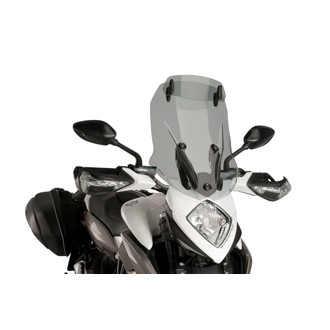 Touring Windshield With Visor Smoke