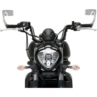 Rearview Mirror Look Anodized Aluminum