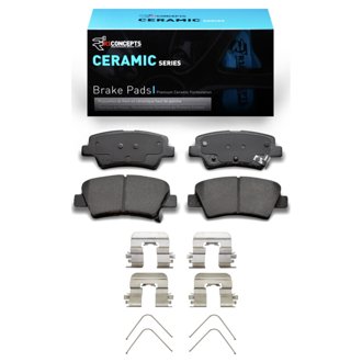 R1 Ceramic Pads and Hardware Kit