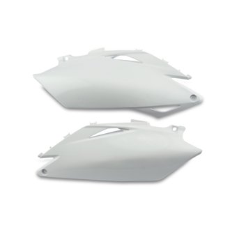 09-12 Honda CRF250R-450R Side Number Panels - White