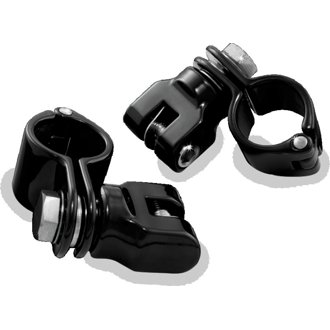 1-1/4inch Magnum Quick Clamp With Clevis Black (Pair