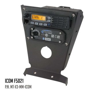 Can-Am X3 Multi Mount Kit for Rugged UTV Intercoms and Radios Kenwood TK7360