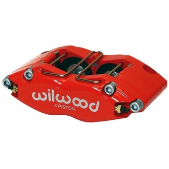 Wilwood Caliper-Dynapro Radial-Red 1.25in Pistons 0.81in Disc