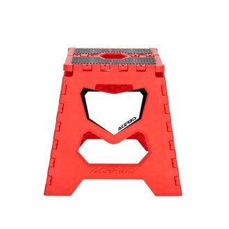 Folding Bike Stand - Red/Black