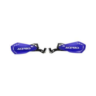 Firstmoto Handguard - Blue/White Logo
