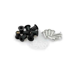 Screw Kit Anodized For Screens Silver