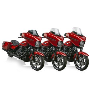 24+ Harley-Davidson FLH/ 23 FLH CVO V-Stream Quantum Plus Short Windshield-Dk.Tint