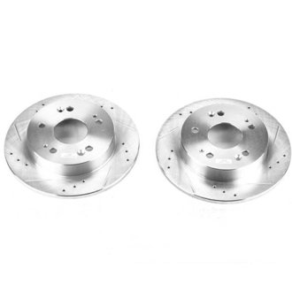 Evolution Performance Drilled And Slotted Rotor Pair