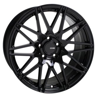 TMS 17x8 5x114.3 35mm Offset 72.6mm Bore Gloss Black Wheel