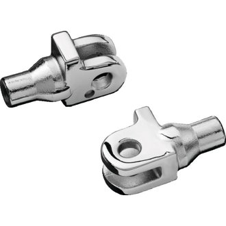 Tapered Peg Adaptor Triumph Chrome