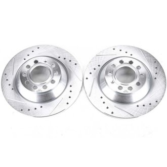 Evolution Performance Drilled And Slotted Rotor Pair