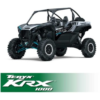 Rugged s Kawasaki Teryx KRX Complete Comm Kit w/STX Stereo / M1 VHF Business Band / Dash Mount