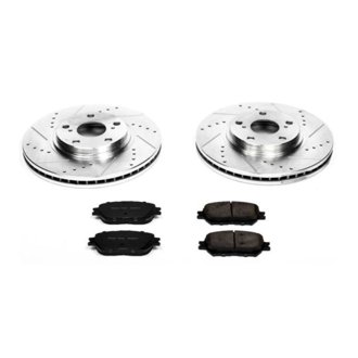 Z23 Daily Driver Carbon-Fiber Ceramic Brake Pad and Drilled & Slotted Rotor Kit