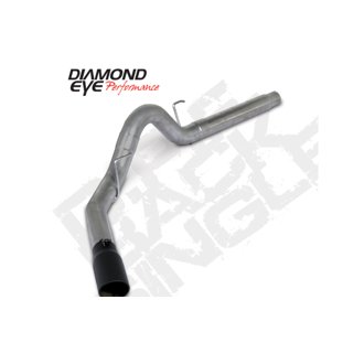 Diamond Eye 18-19 Ford 3.0L Powerstroke F150 - 4in 409SS DPF Back Exhaust Kit w/ Tip 4512BRA-DEBK