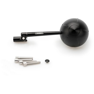 Rearview Mirror Retro Black