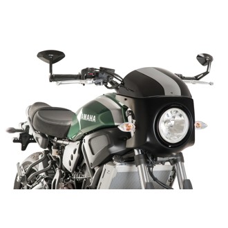 Retro Semi Fairing Black