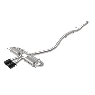 Takeda 3 IN 304 Stainless Steel Cat-Back Exhaust System w/ Black Tips