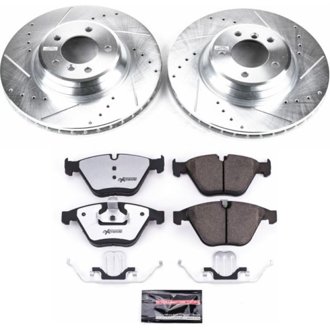 Z26 Street Performance Ceramic Brake Pad and Drilled & Slotted Rotor Kit