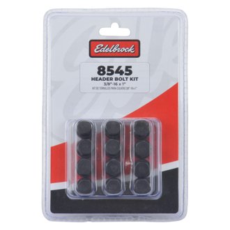 Exhaust Header Bolts # , 3/8"-16 X 3/4", Black Oxide (Set Of 12