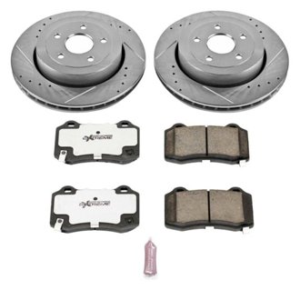 Z26 Street Performance Ceramic Brake Pad and Drilled & Slotted Rotor Kit