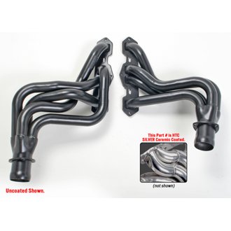 Silver Long-Tube Headers for '78-87 Oldsmobile 442, Cutlass, F85 w/Olds 260-403