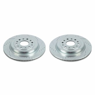 Evolution Performance Drilled And Slotted Rotor Pair