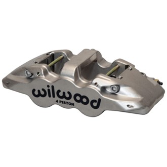 Wilwood Caliper-Aero4 - Nickel 1.12/1.12in Pistons 0.81in Disc