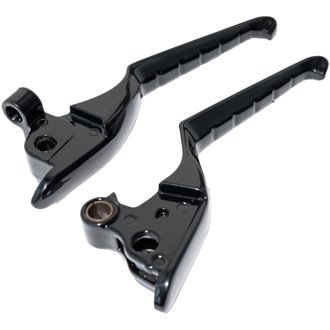 Enygma Levers 08-13 HD Touring Gloss Black