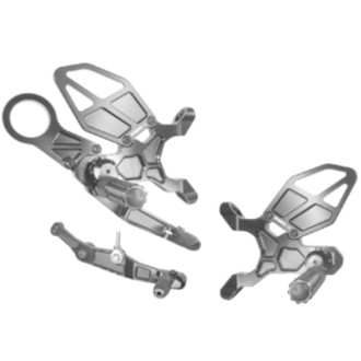 Vortex Racing 21-22 BMW M1000RR,20-24 BMW S1000RR Rear Set- Black