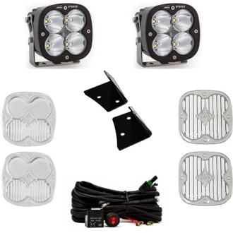 07-17 Jeep Wrangler JK XL Pro Spot A-Pillar Kit