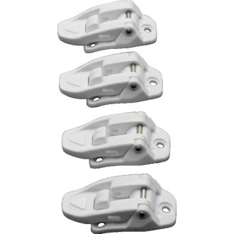 AR1 Boot Buckle Kit - White