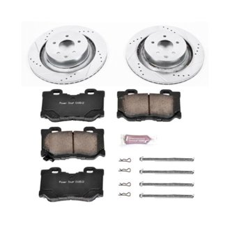 Z23 Daily Driver Carbon-Fiber Ceramic Brake Pad and Drilled & Slotted Rotor Kit