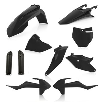 18+ KTM SX85/21-24 GasGas MC85 Full Plastic Kit - Black