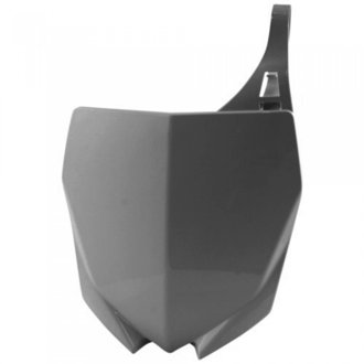 15-20 Yamaha YZ/ YZ125X-250X/ YZ250FX-450FX/ 10-18 YZ250F-450F Front Number Plate - Gray