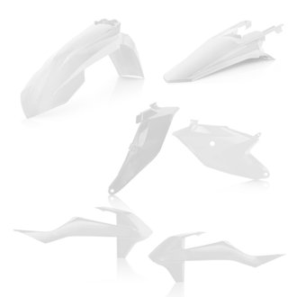 18-24 KTM SX85/21-24 GasGas MC85 Plastic Kit - White