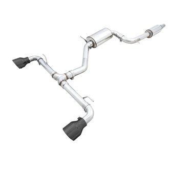 AWE Touring Edition for VW MK8 GTI - Diamond Black Tips