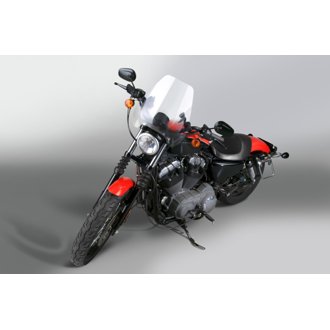Deflector Screen w/ Handlebar 1 in. Quick Set - Clear
