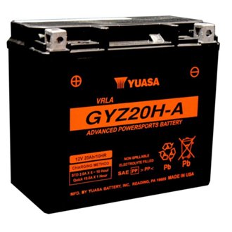 GYZ20HA FACTORY ACTIVATED BATTERY