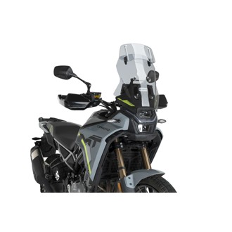 Touring Windshield With Visor Smoke