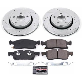 Z23 Daily Driver Carbon-Fiber Ceramic Brake Pad and Drilled & Slotted Rotor Kit