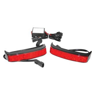 Letric Lighting Stiletto Saddlebag Lights Black