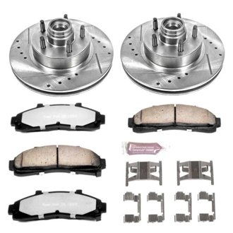 Z36 Truck and SUV Carbon-Fiber Ceramic Brake Pad and Drilled & Slotted Rotor Kit