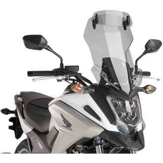 Touring Windshield With Visor Smoke
