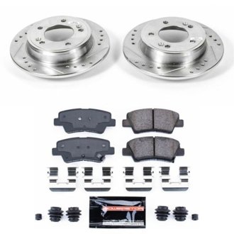 Z23 Daily Driver Carbon-Fiber Ceramic Brake Pad and Drilled & Slotted Rotor Kit