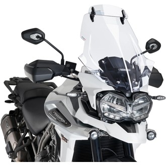 Multi-Adjustable Visor Fixed With Screws Clear