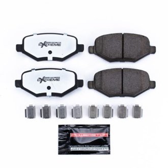 Z36 Truck and SUV Carbon-Fiber Ceramic Brake Pads with Hardware Kit