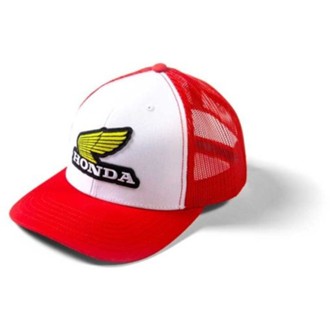 Honda Classic Snapback Hat / White-Black-Red